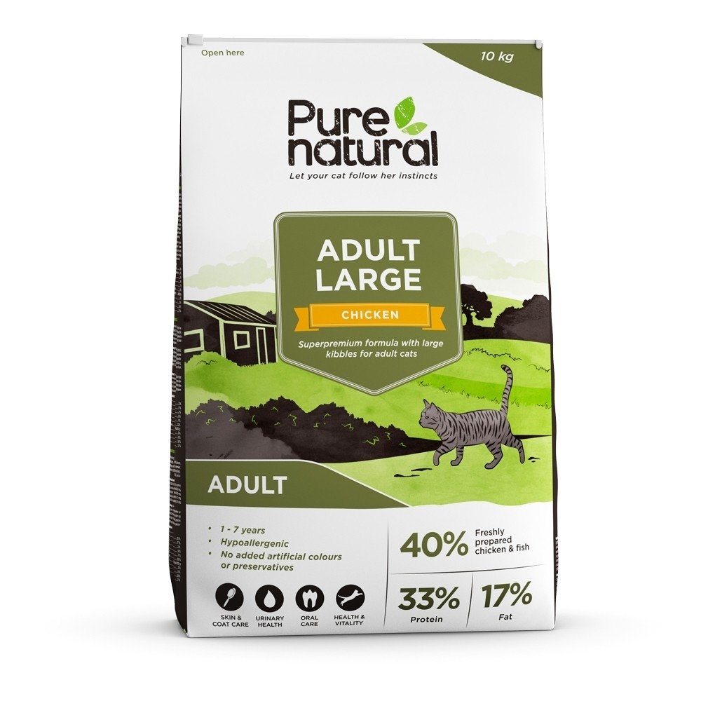 Purenatural Cat Adult Large Chicken (10 kg)