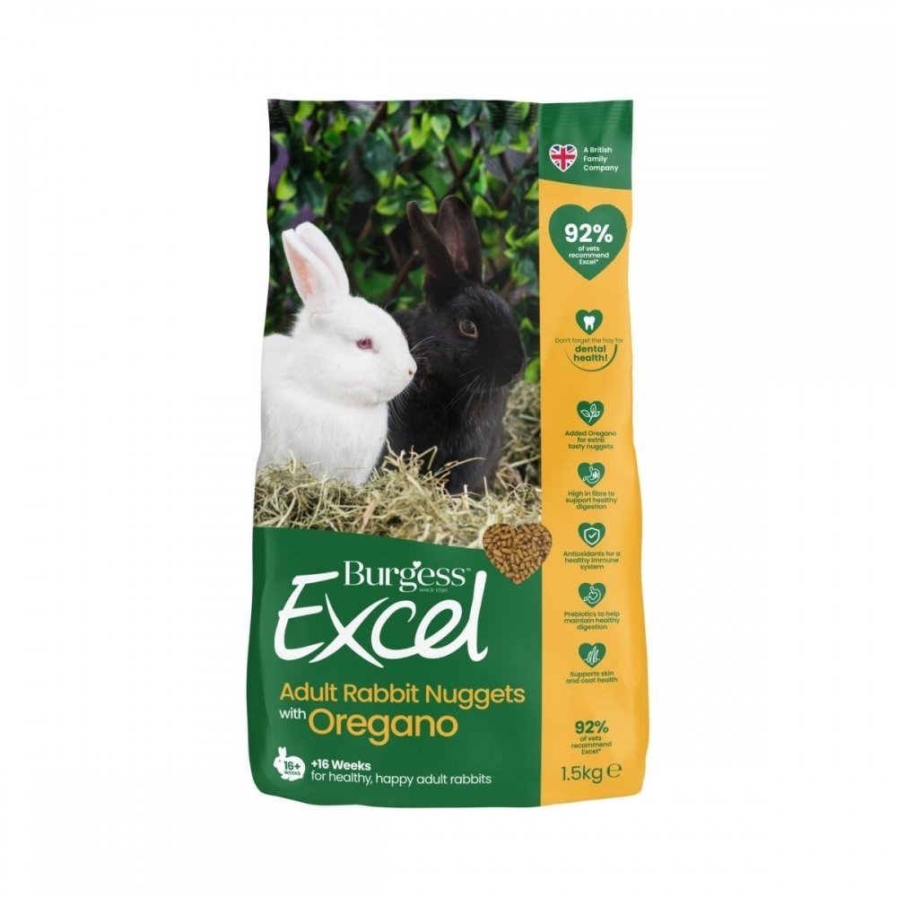 Burgess Excel Rabbit Adult Oregano (2 kg)