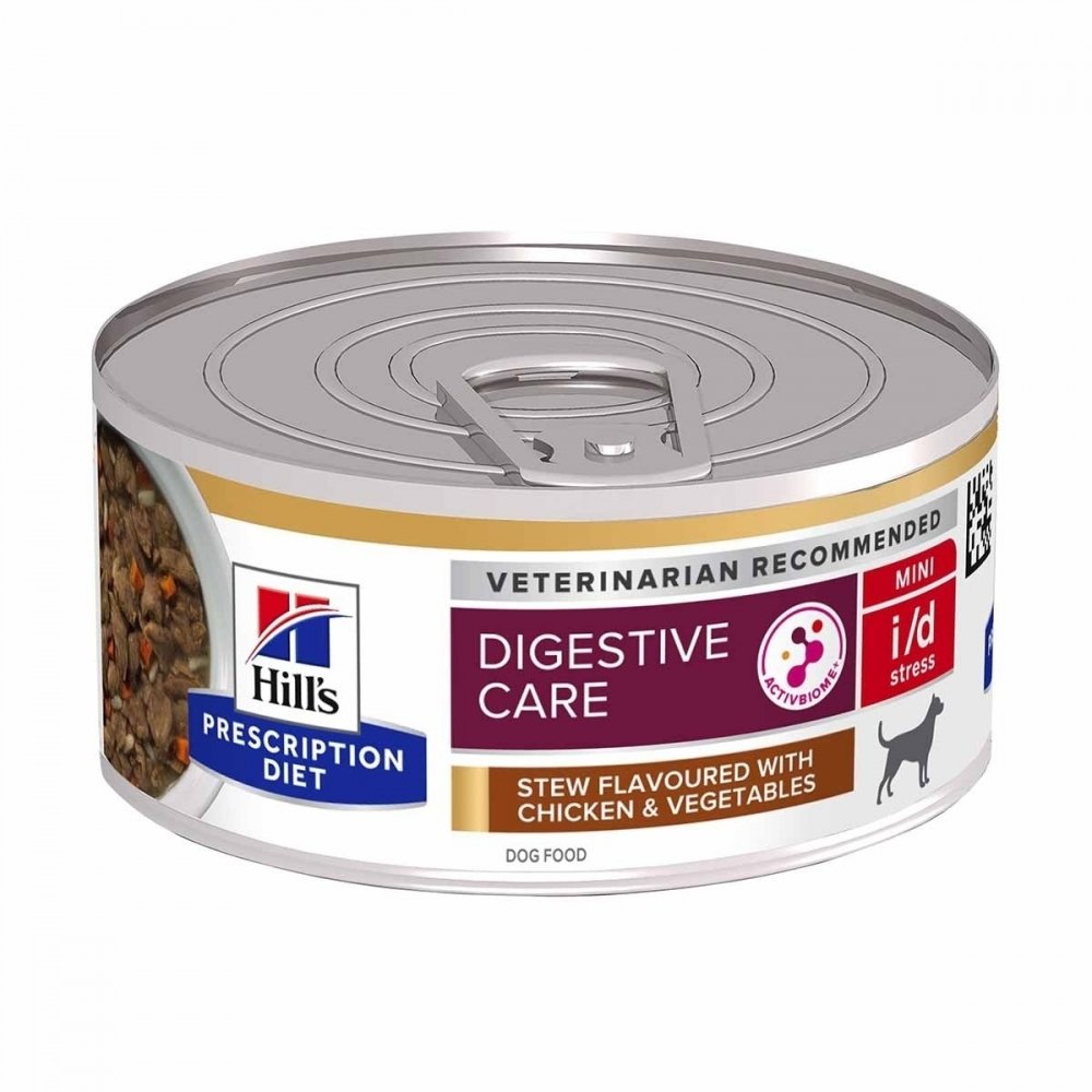 Hill’s Prescription Diet Canine i/d Digestive Care Stress Mini Chicken & Vegetables 156 g
