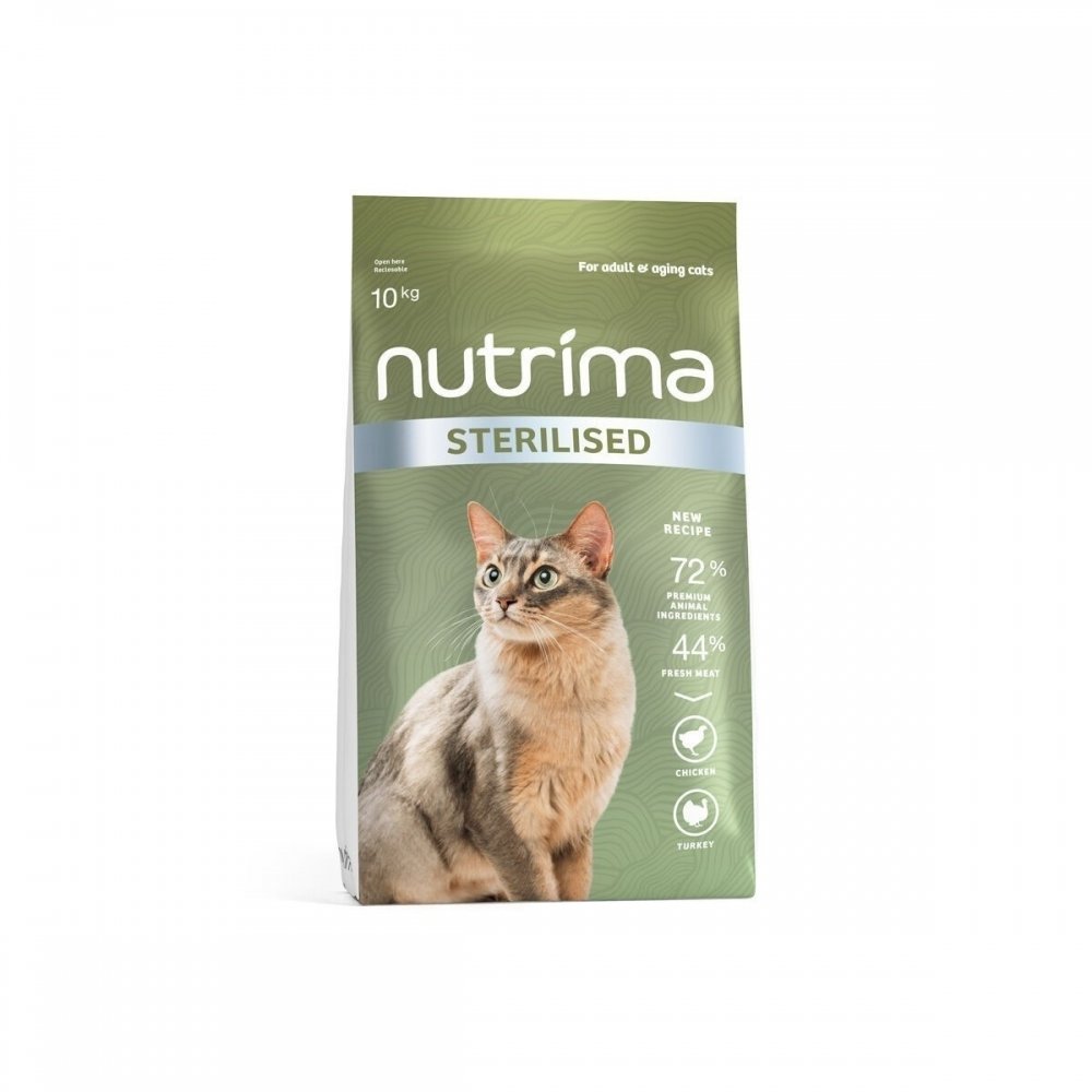Nutrima Cat Adult & Senior Sterilised (10 kg)