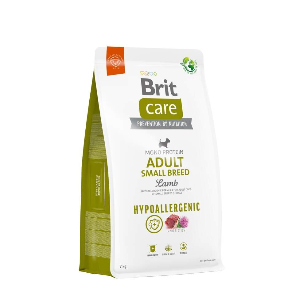 Brit Care Dog Adult Hypoallergenic Small Breed Lamb (7 kg)