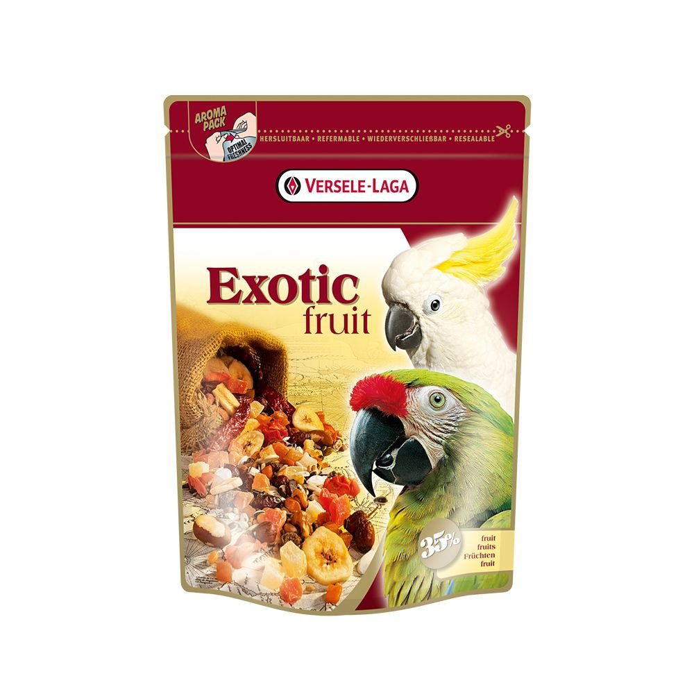 Produktfoto för Versele-Laga Prestige Premium Parrot Exotic Fruit Mix 600g