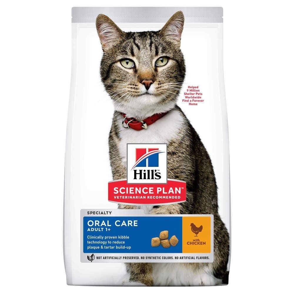 Hill's Science Plan Cat Adult Oral Care Chicken (15 kg)