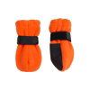 Basic Paws Fleece Hundskor Korta Orange 4-pack