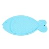 Little&Bigger Silicone Place Mat Fish Aqua