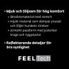 Feel Active Kiruna Regnjacka Svart