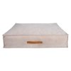 Basic WellB Ortopedisk Tjock Hundmadrass Beige 90 x 60 x 20 cm
