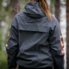Feel Active Jacka Mörkgrå/Orange