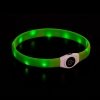 Basic Wide LED-halsband (Grön)