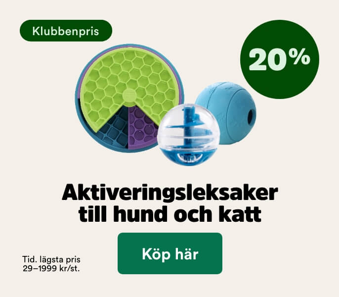20% p&aring; aktiveringsleksaker f&ouml;r medlemmar t o m 30/8 - k&ouml;p h&auml;r
