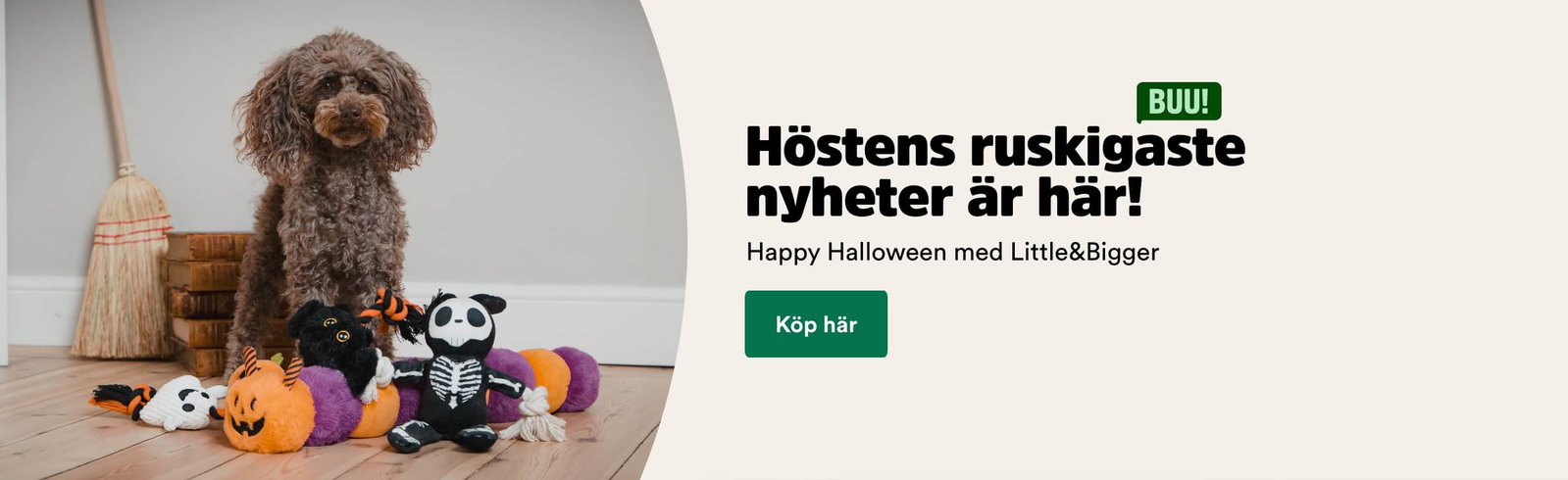 H&ouml;stens ruskigaste nyheter - Happy Halloween med Little&Bigger, k&ouml;p h&auml;r