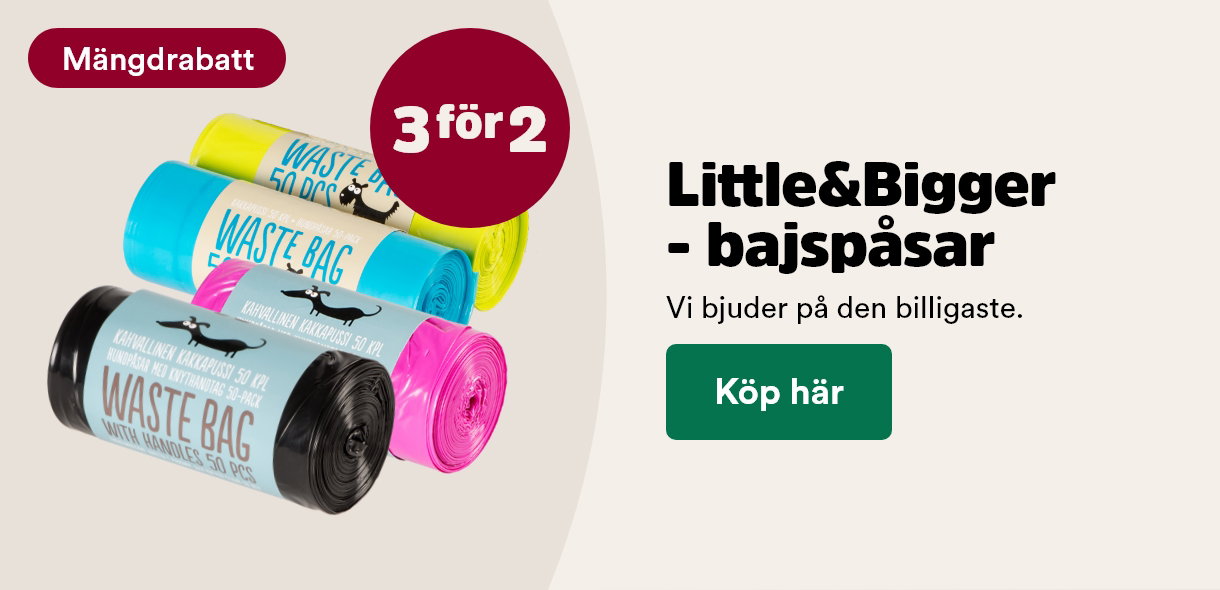 M&auml;ngdrabatt p&aring; bajsp&aring;sar fr&aring;n Little&Bigger - 3 f&ouml;r 2