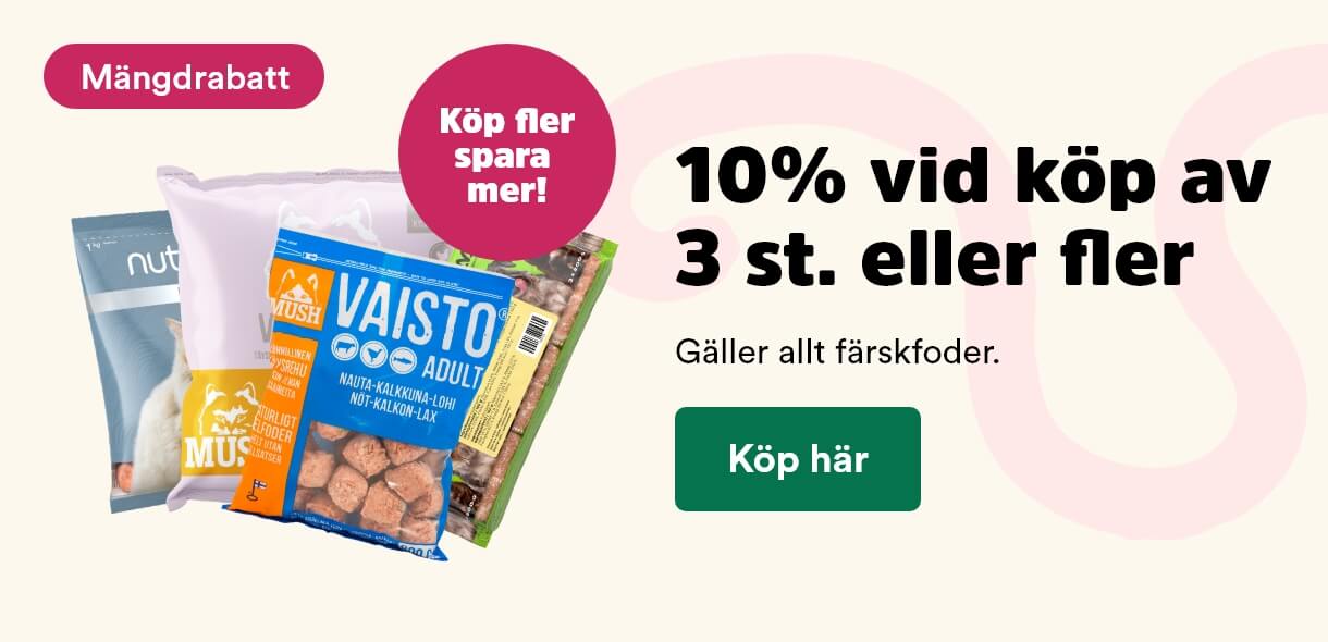 Arken Zoo Katt Mängdrabatt Färskfoder