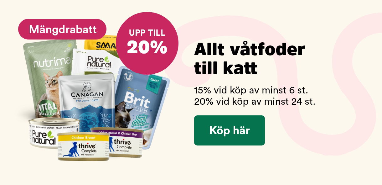 Arken Zoo Mängdrabatt Våtfoder till katt