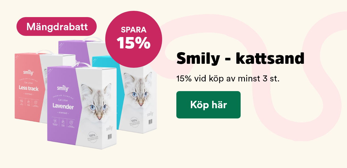 Arken Zoo Mängdrabatt Smily kattsand