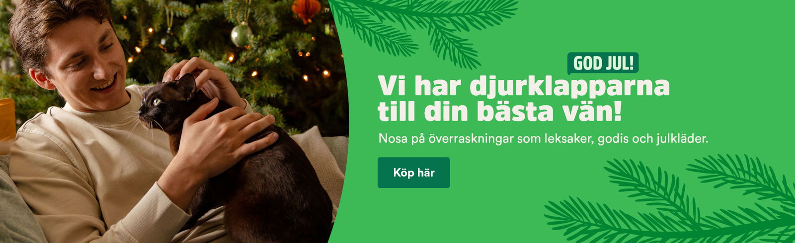 Vi har djurklapparna till din b&auml;sta v&auml;n - till Julen