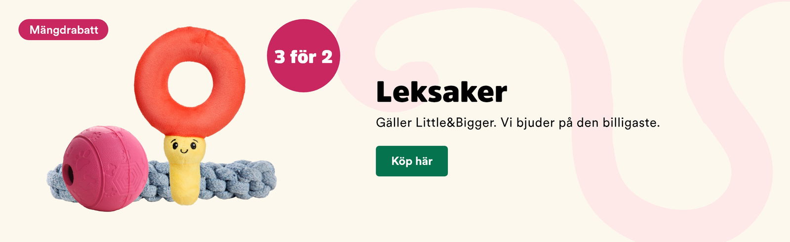 Arken Zoo Kattunge Little&Bigger leksaker