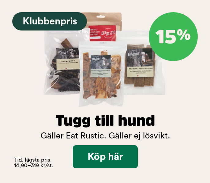 15% p&aring; Eat Rustic tuggben f&ouml;r Klubbenmedlemmar t o m 31/1 2026