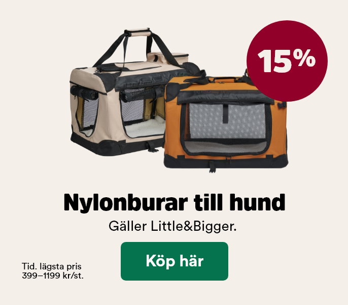 15% p&aring; Little&Bigger soft kennel hundburar i nylon t o m 31 maj, visa produkter