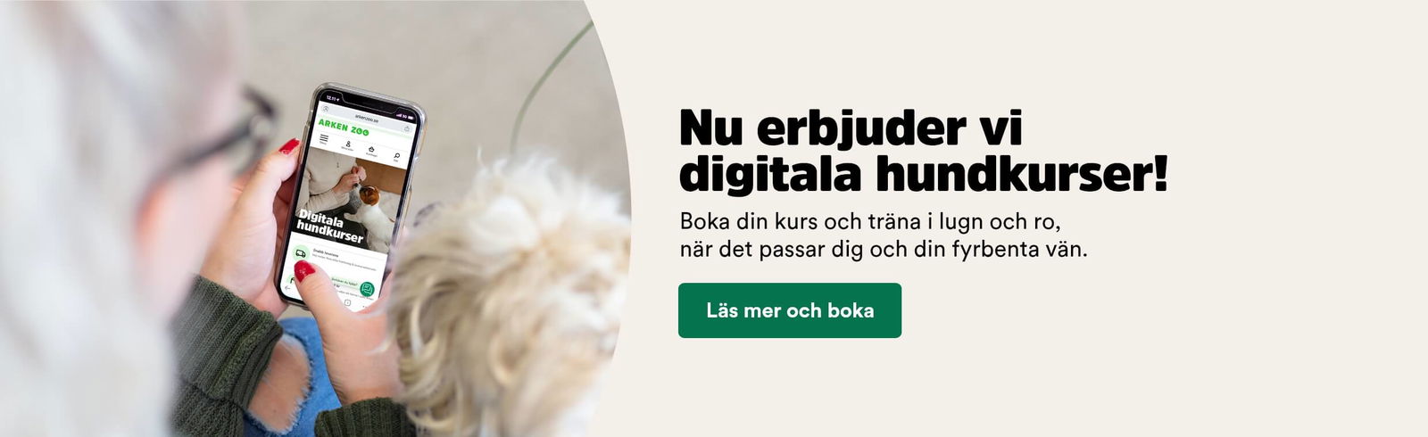 Nu erbjuder vi digitala hundkurser! Läs mer och boka