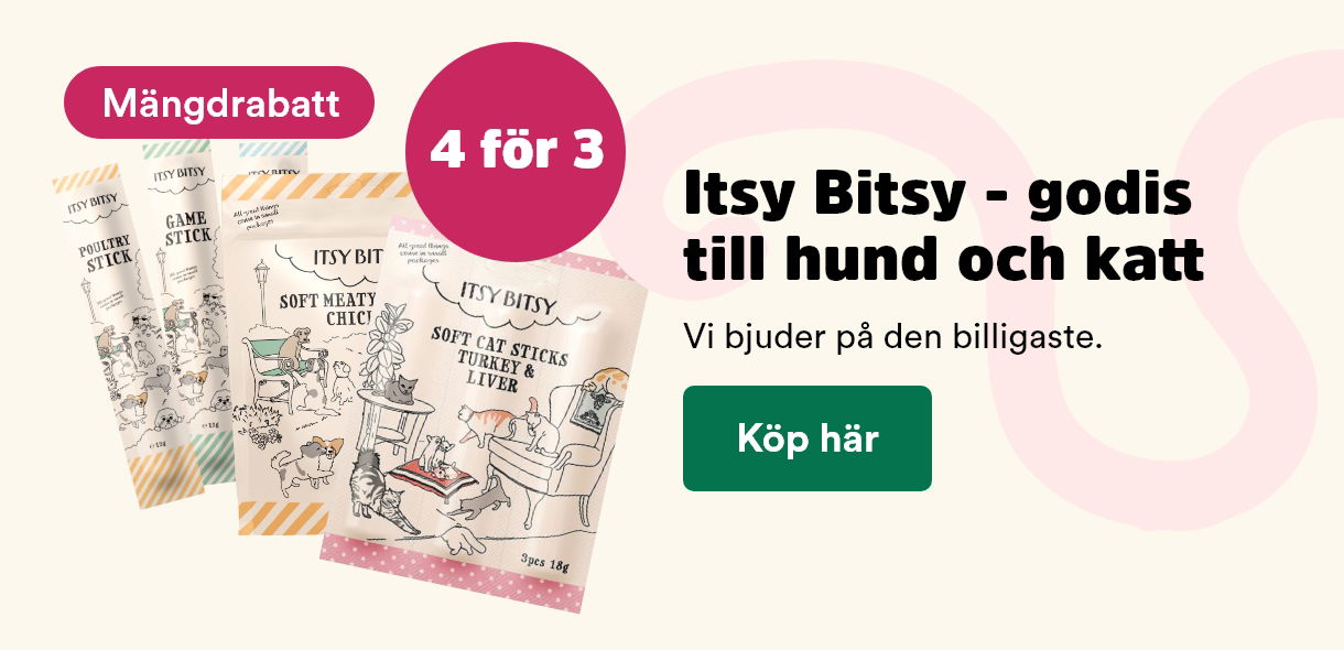 Arken Zoo Mängdrabatt Itsy bitsy hundgodis & kattgodis