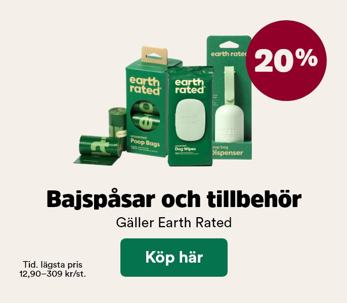20% p&aring; Earth Rated bajsp&aring;sar & tillbeh&ouml;r t o m 31 maj, visa produkter
