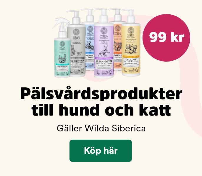Arken Zoo Start Juli 2025 99 kr för wilda siberica shampo & balsam