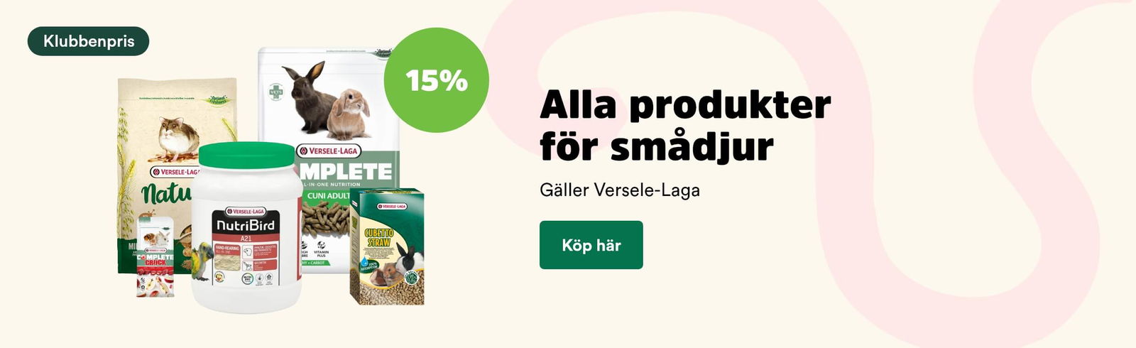 Arken Zoo Smådjur Mån kundkl 6/25 Versele-Laga