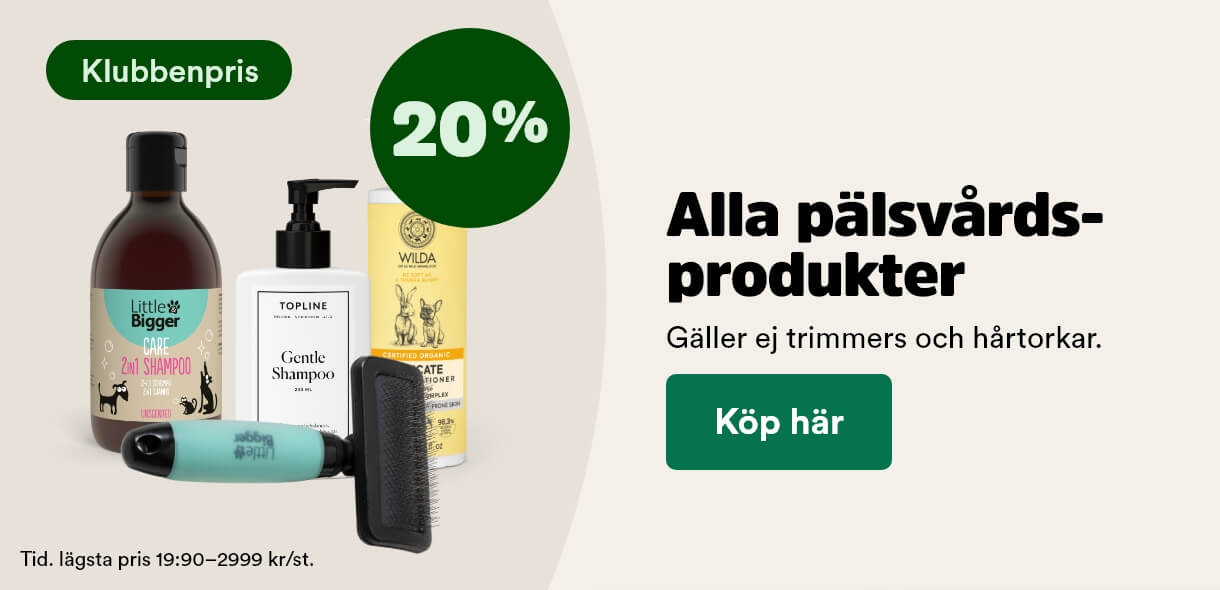 Klubbenpris: 20% p&aring; produkter f&ouml;r p&auml;lsv&aring;rd t o m 3 maj, visa produkter