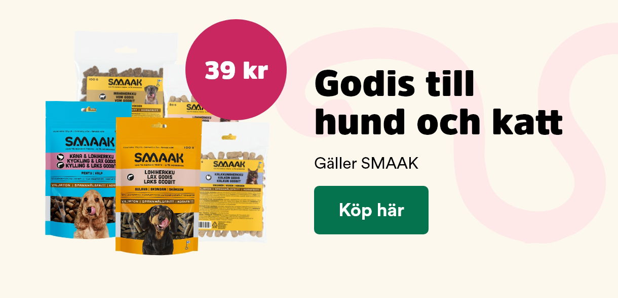 Arken Zoo Startsida K5 2025 SMAAK hundgodis kattgodis