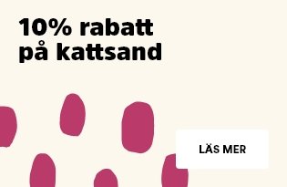 10% p&aring; kattsand f&ouml;r kattungar i Minitassar