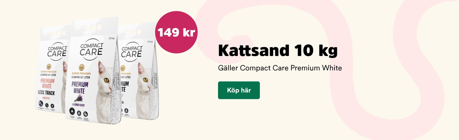 Arken Zoo Katt K6 2025 Compact Care kattsand