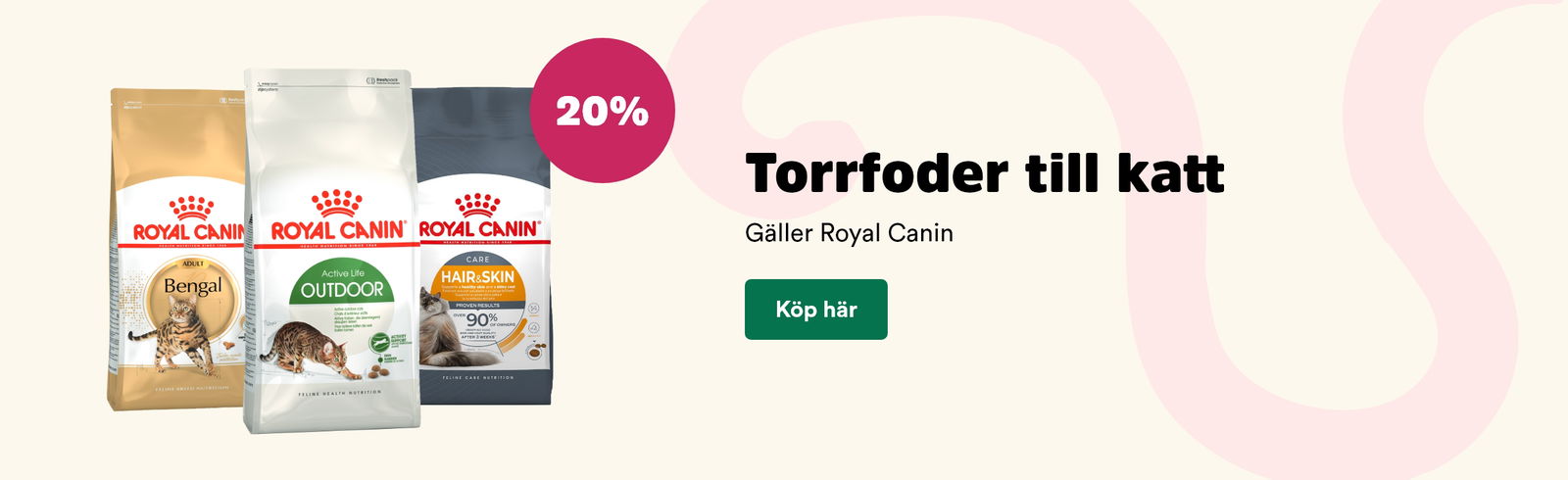 Arken Zoo Katt Royal Canin kattmat Maj 2025