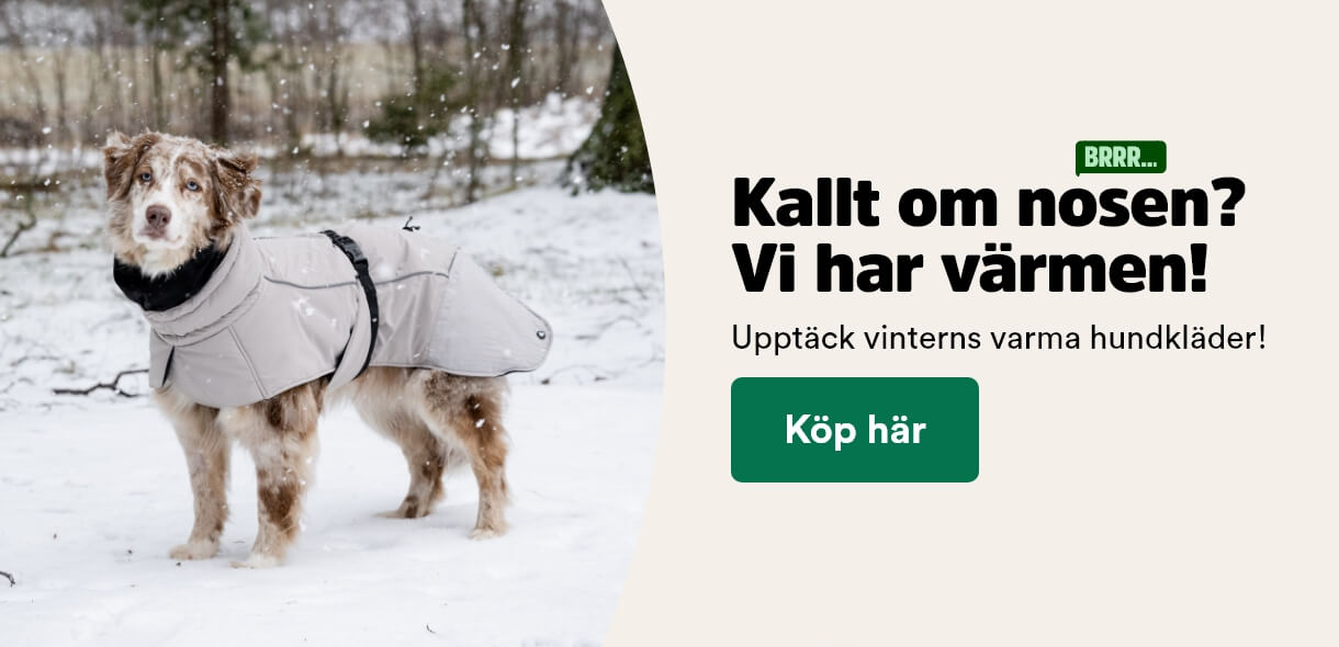 Vintert&auml;cken till hund - Visa produkter
