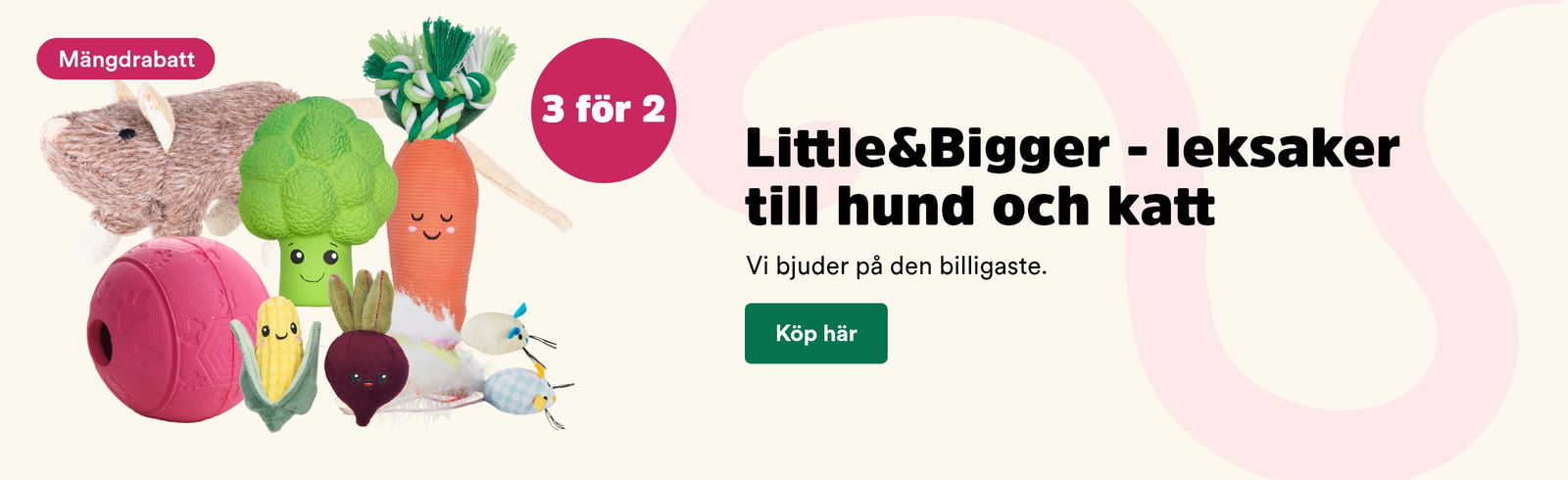 Arken Zoo Kattunge Mängdrabatt Little&Bigger leksaker