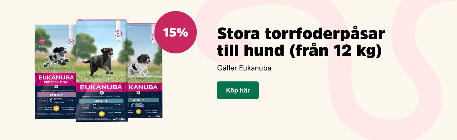 Arken Zoo Valp K6 2025 eukanuba torrfoder till hund