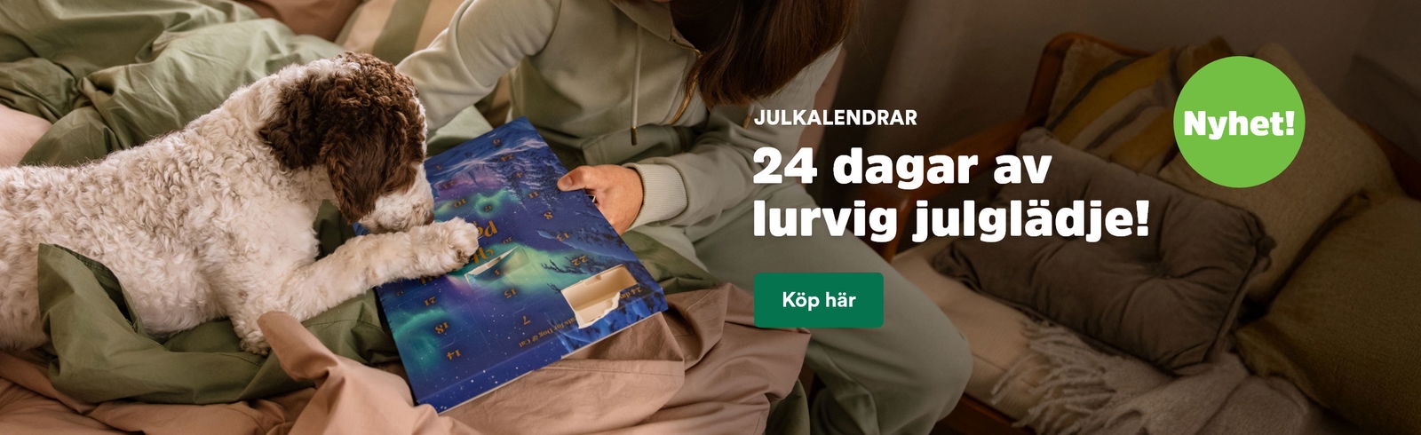 Julkalendrar till husdjur, köp här