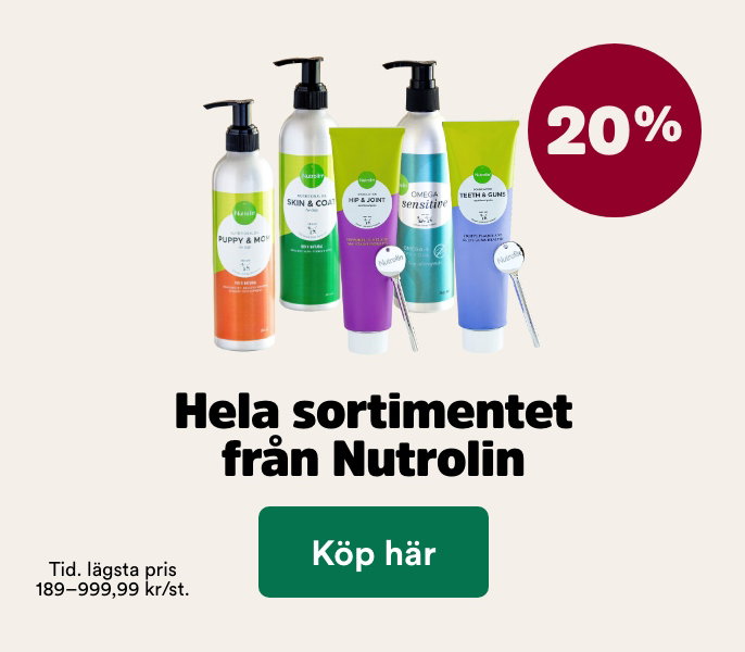 20% p&aring; Nutrolin t o m 1 november, k&ouml;p h&auml;r