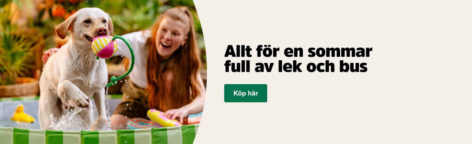 Allt f&ouml;r en sommar full med lek och bus, till sommarsidan