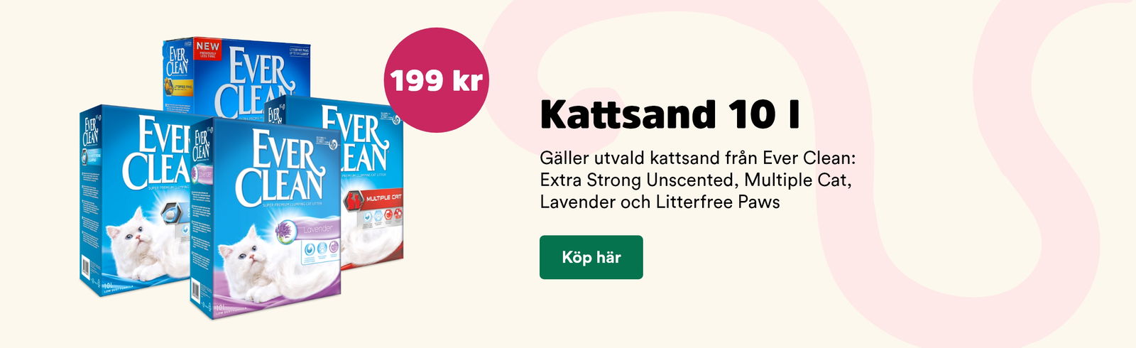 Arken Zoo Kattunge Maj 2025 Everclean kattsand