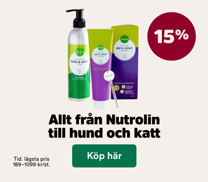15% p&aring; Nutrolin t o m 29/3. K&ouml;p h&auml;r