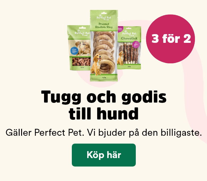 Arken Zoo Start Juli 2025 3 för 2 på perfect pet tuggben