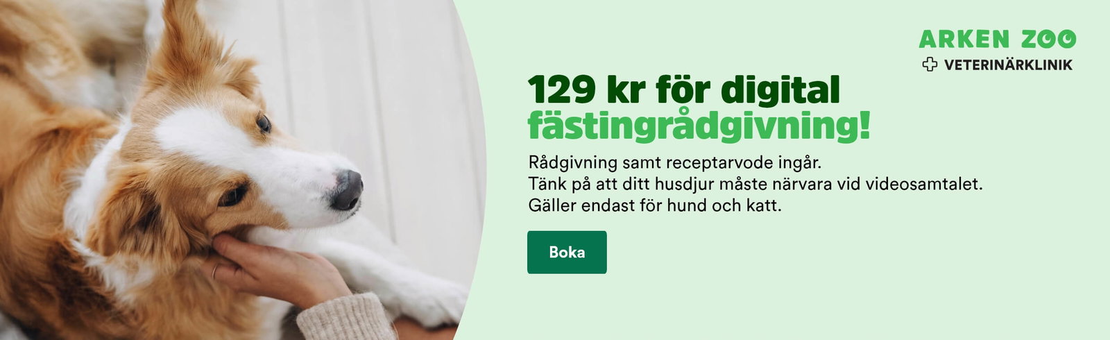 129 kr f&ouml;r digital f&auml;stingr&aring;dgivning f&ouml;r hund eller katt - boka och l&auml;s mer