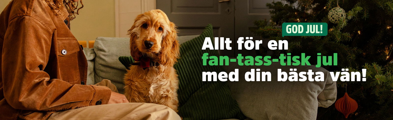 Allt för en fan-tass-tisk jul med din bästa vän!