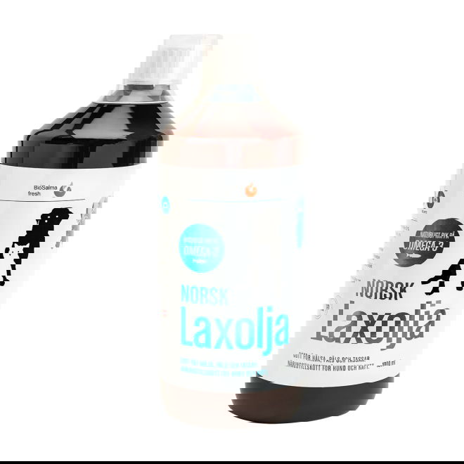 BioSalma Norsk Laxolja (1000 ml)