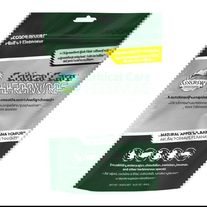 Oxbow Critical Care Herbivore Apple & Banana (455 g)