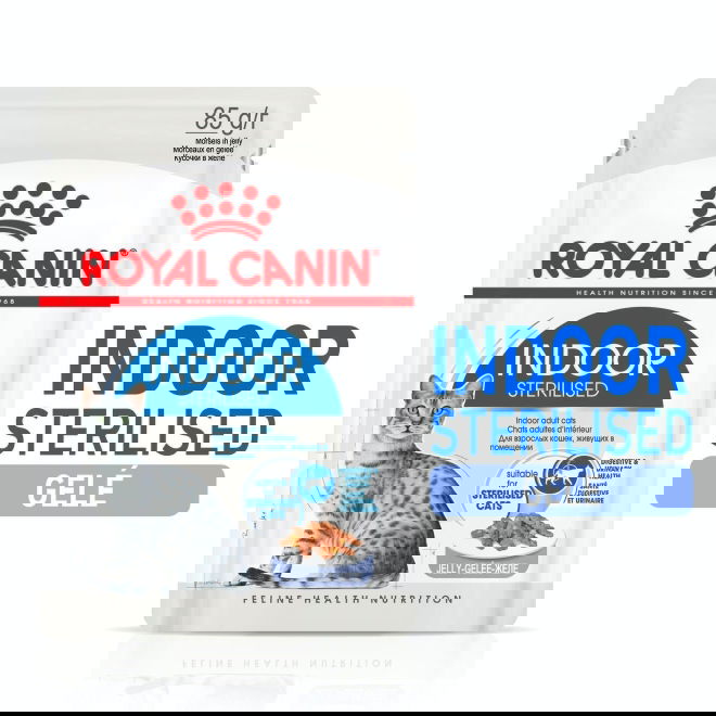 Royal Canin Cat Adult Indoor Sterilised Jelly 12x85 g