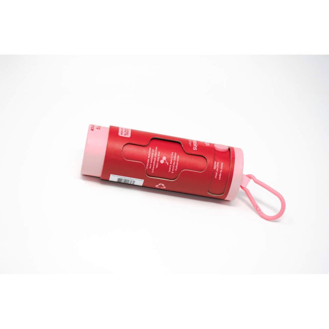 Goo-eez Bajsp&aring;sar med Handtag & H&aring;llare Cherry Pop 50-pack