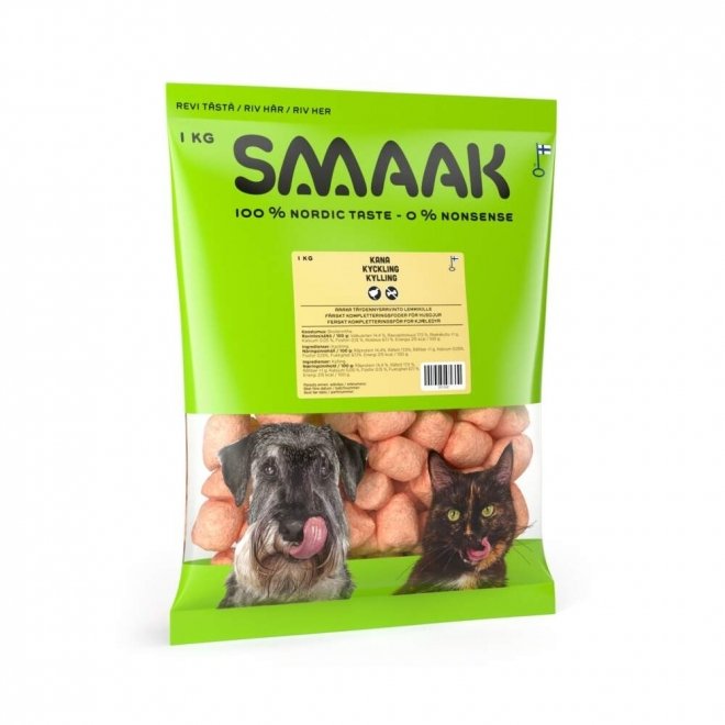 SMAAK Raw Complementary Benfri Kyckling 1 kg