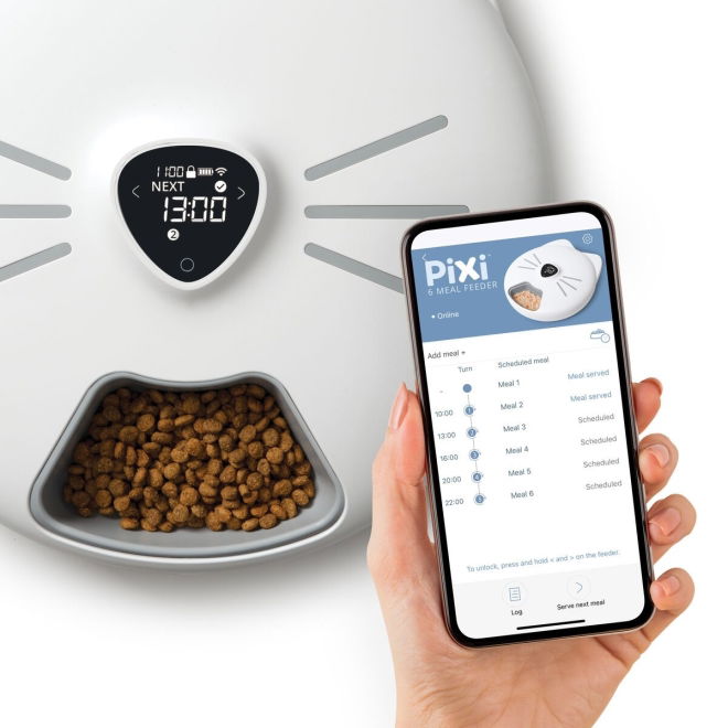 Catit PIXI Smart Foderautomat 6 Måltider